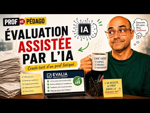 Miniature de la vidéo « Crash-test d'EvalIA par un enseignant » par Prof et Pédago